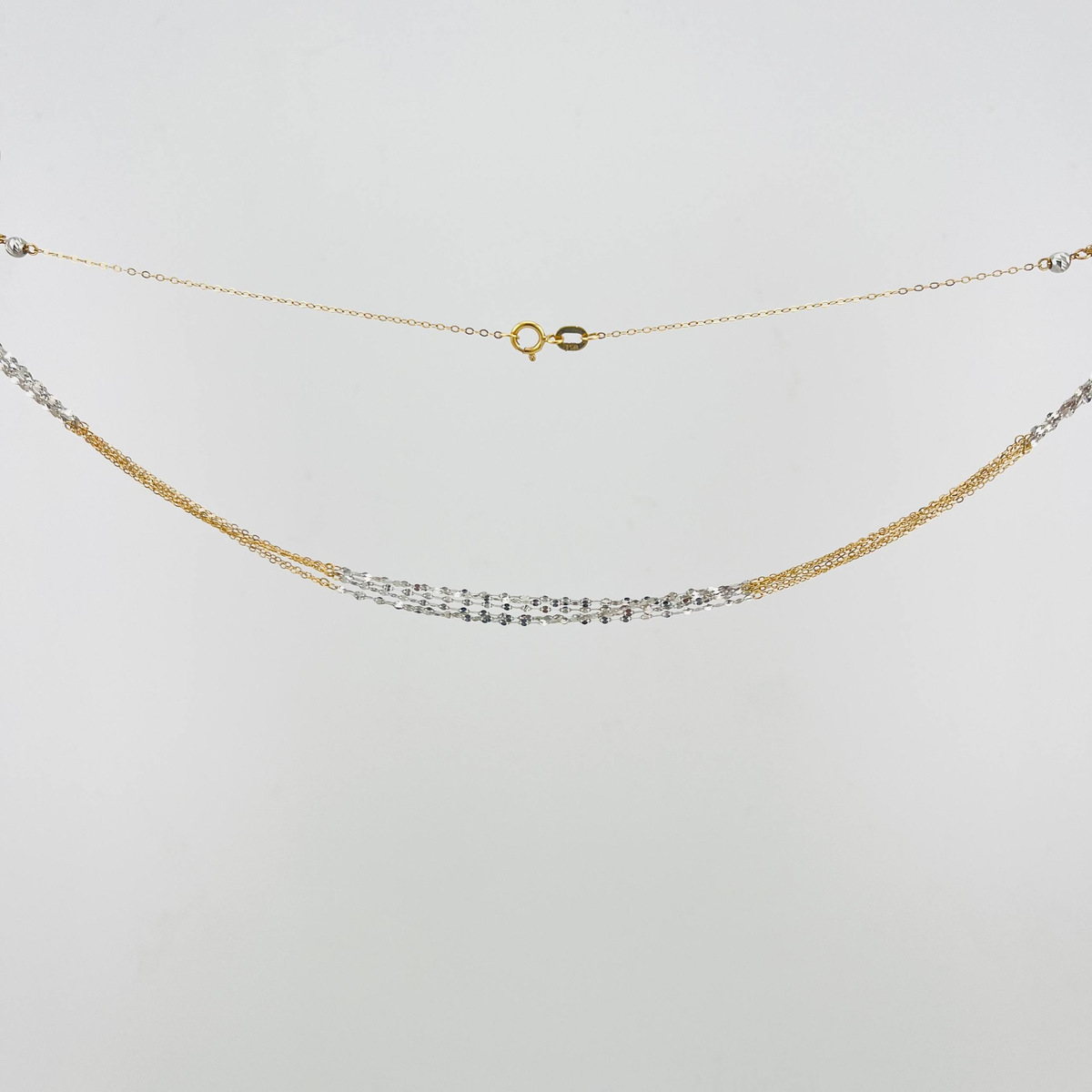 زنجیر لوکا45سانتی 1/750گرمی(1381)